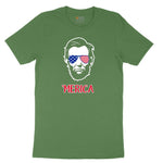 Merica Lincoln Version Youth Short Sleeve Tee - Athletic Kelly
