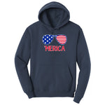 Merica Sunglasses Hoodie - Navy