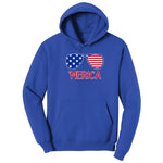 Merica Sunglasses Hoodie - True Royal