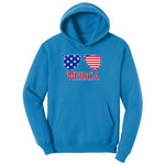 Merica Sunglasses Youth Hoodie - Sapphire