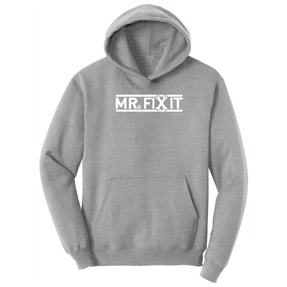 Mr Fix It Hoodie - Athletic Heather