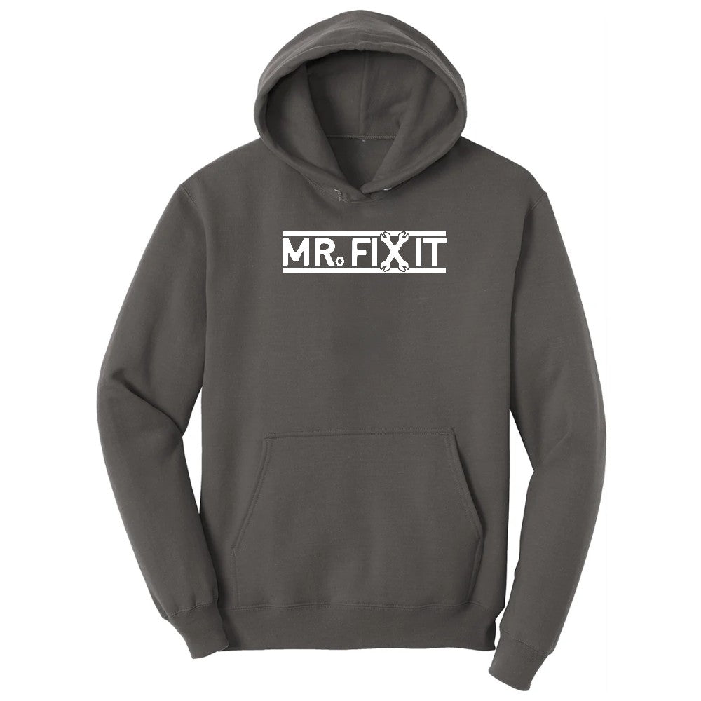 Mr Fix It Hoodie - Charcoal