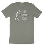 No Concert Today Ladies Short Sleeve Tee - Bamboo Blackout