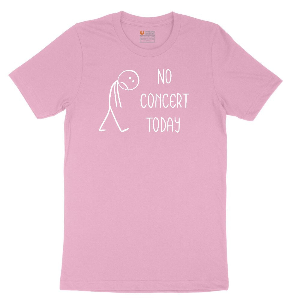 No Concert Today Toddler Short Sleeve Tee - Candy Pink