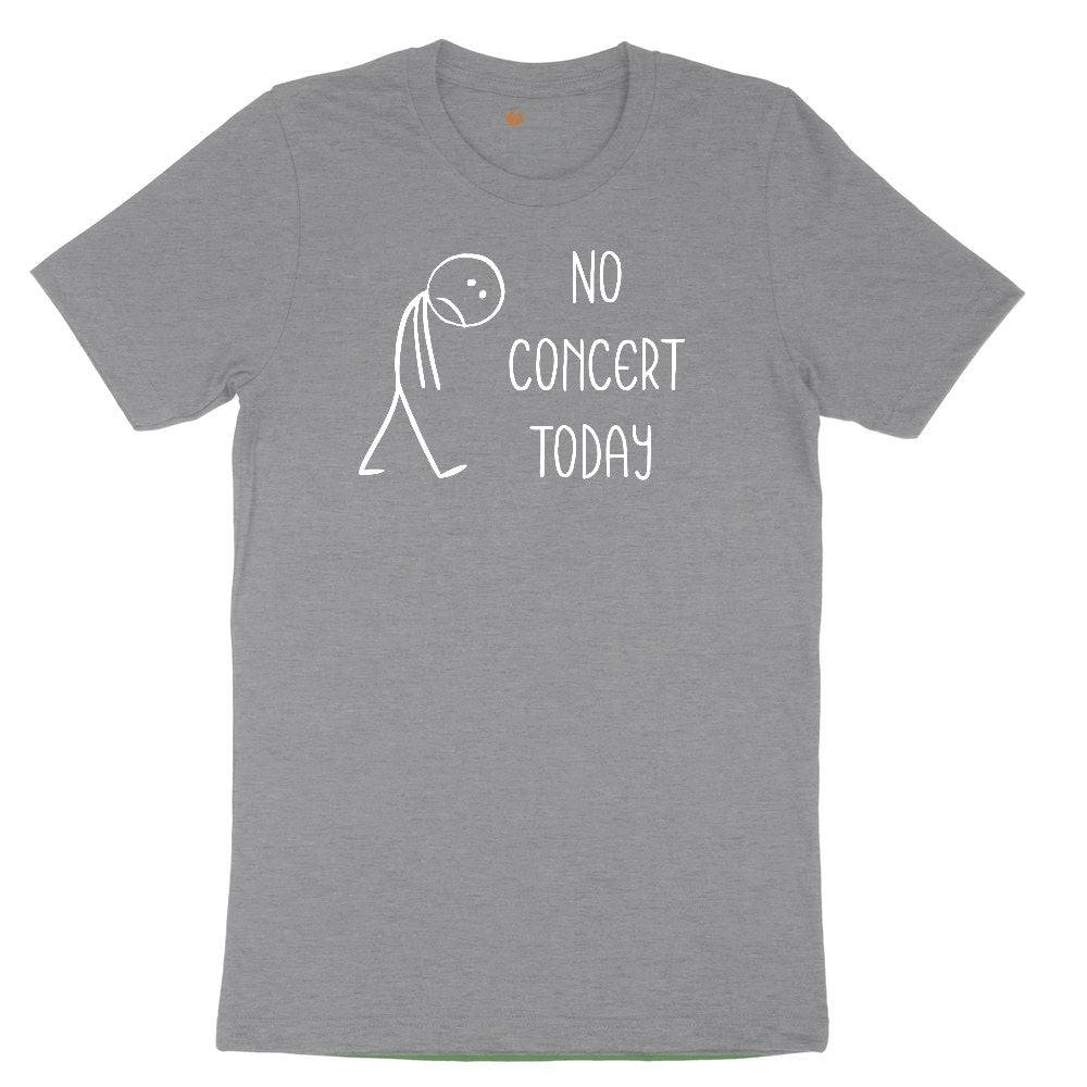 No Concert Today Youth Short Sleeve Tee - Athletic Heather