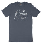 No Concert Today Youth Short Sleeve Tee - Heather Navy