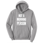 Not a Morning Person Toddler Hoodie - Athletic Heather