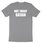 Not Today Satan Version 1 Toddler Short Sleeve Tee - Athletic Heather