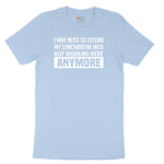 Not Working Here Anymore Toddler Short Sleeve Tee - Light Blue