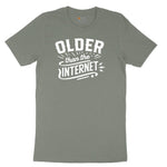 Older than the Internet Ladies Short Sleeve Tee - Bamboo Blackout