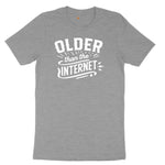 Older than the Internet Ladies Short Sleeve Tee - Granite Heather