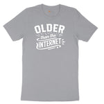 Older than the Internet Short Sleeve Tee - Athletic Heather Grey