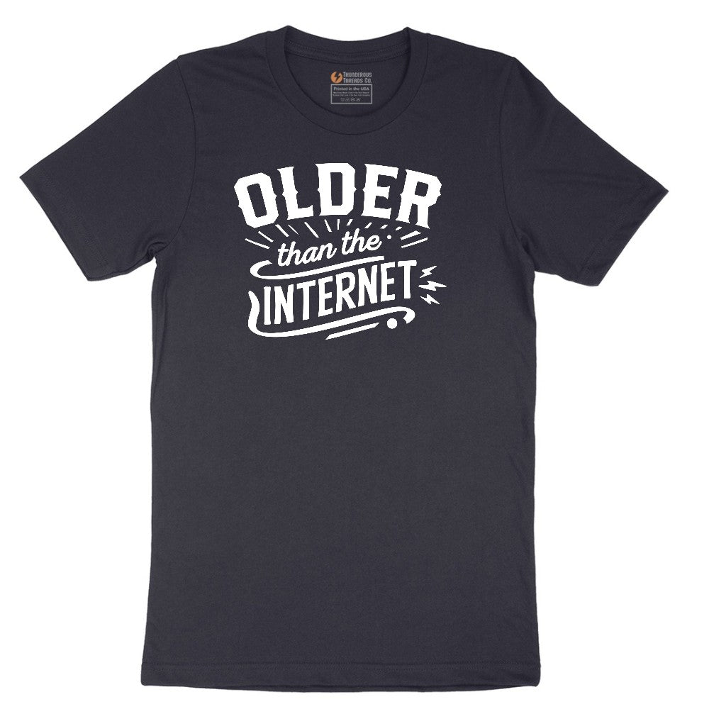 Older than the Internet Short Sleeve Tee - Deep Navy