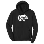 Papa Bear Hoodie - Jet Black