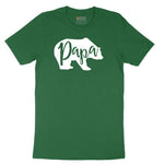 Papa Bear Short Sleeve Tee - Athletic Kelly