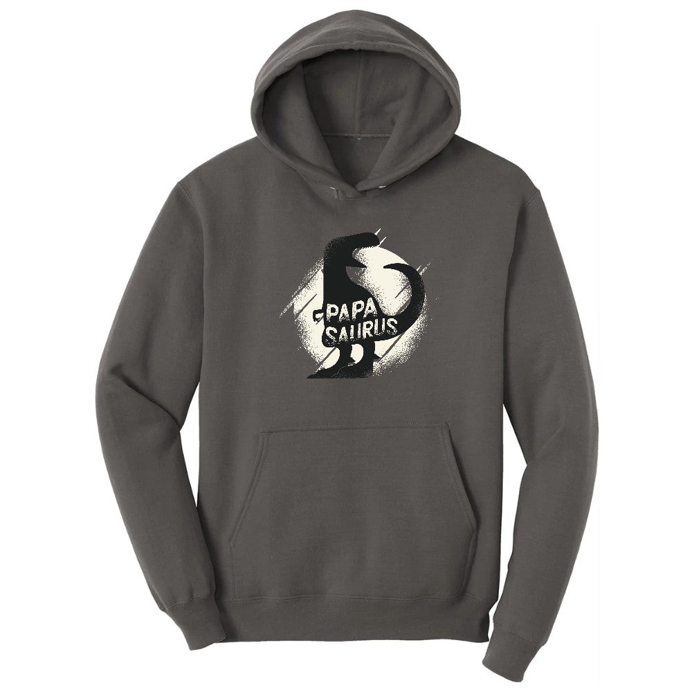 Papasaurus Hoodie - Charcoal