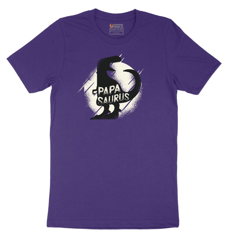 Papasaurus Short Sleeve Tee - Team Purple