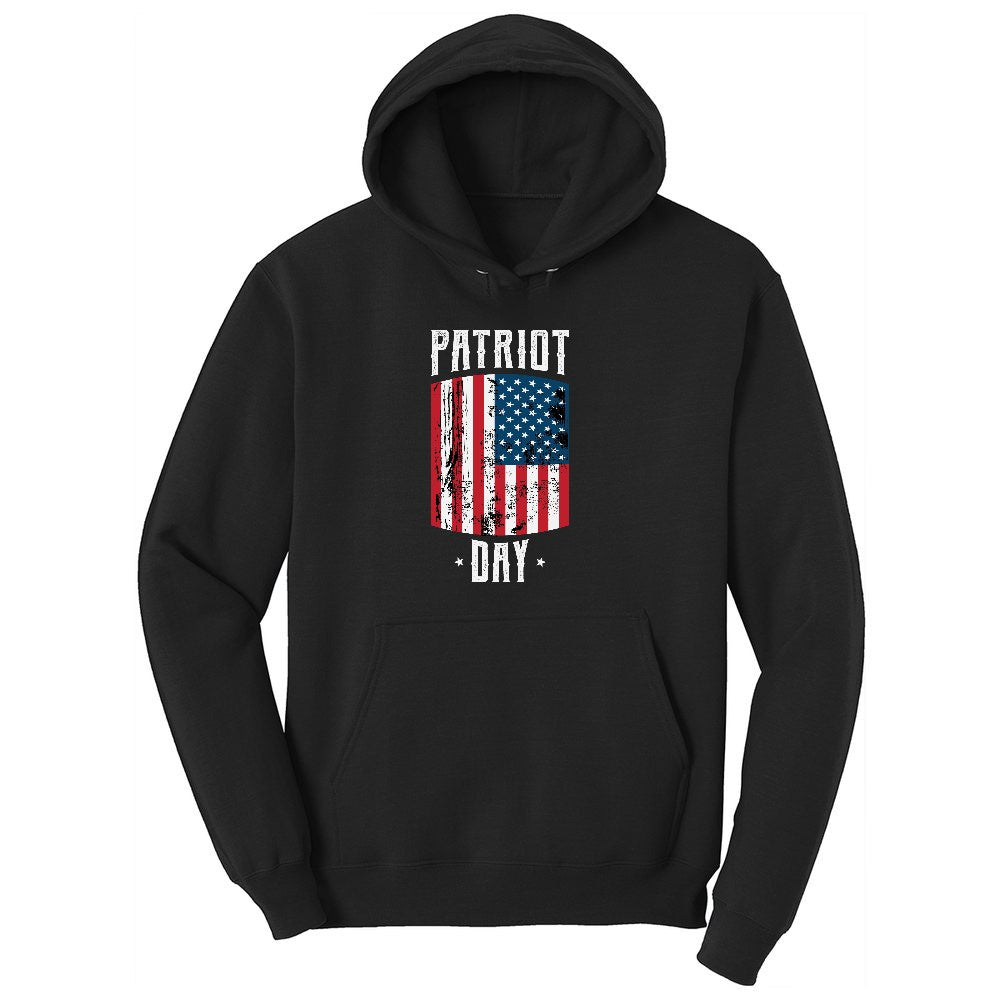 Patriot Day Ladies Hoodie - Jet Black