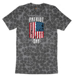 Patriot Day Ladies Short Sleeve Tee - Black Leopard
