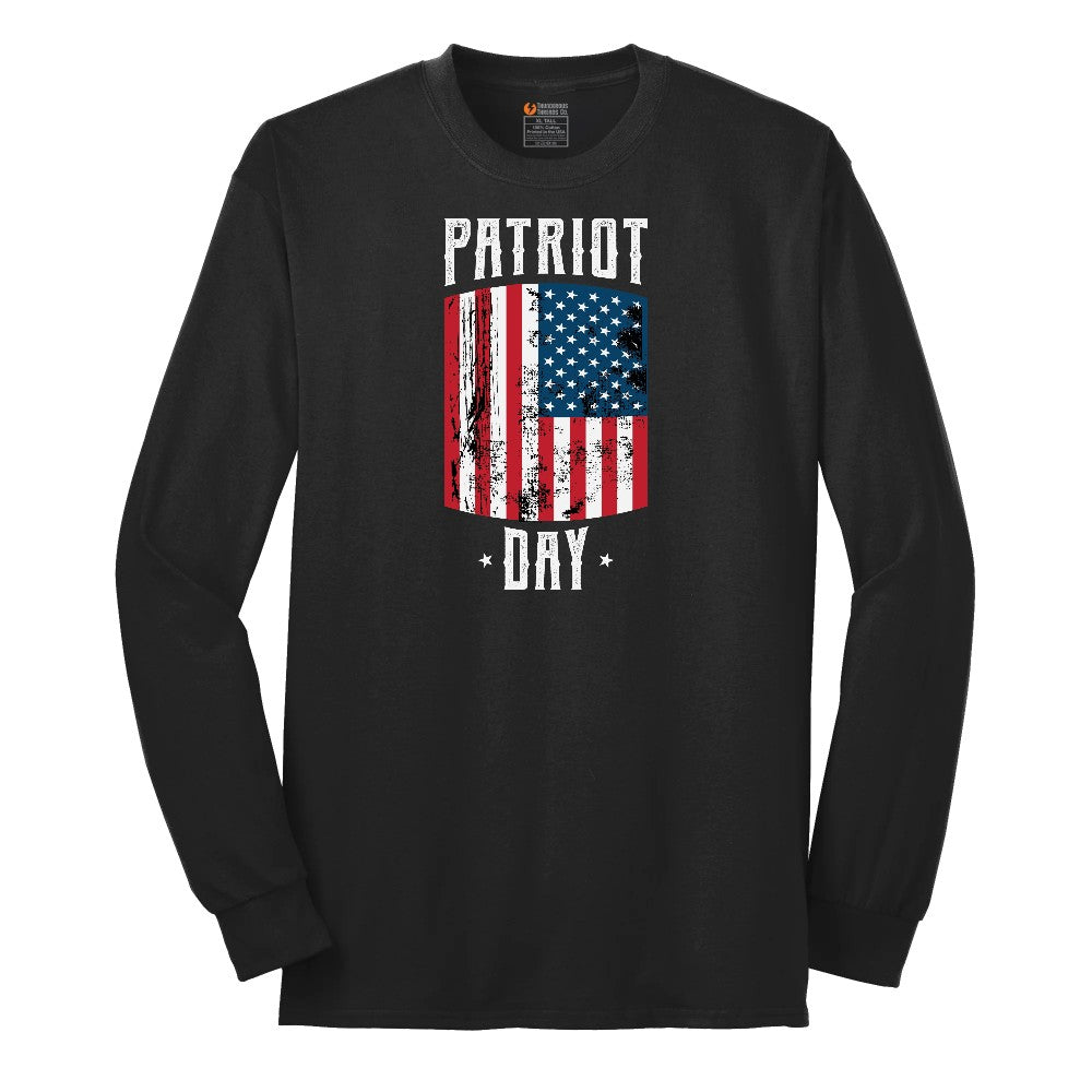 Patriot Day Long Sleeve Tee - Jet Black