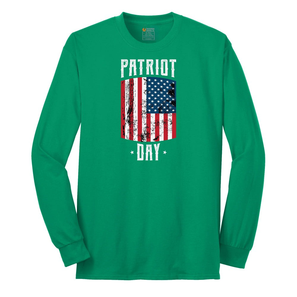 Patriot Day Long Sleeve Tee - Kelly Green