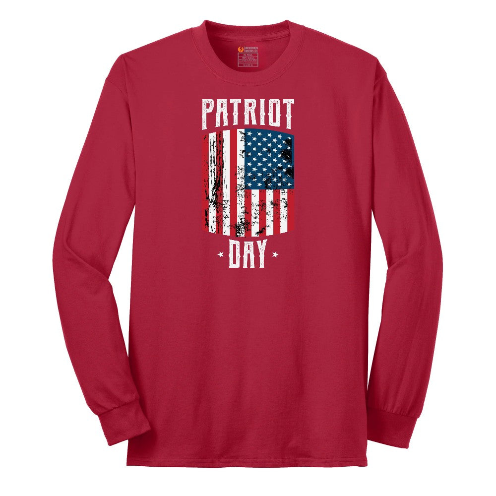 Patriot Day Long Sleeve Tee - Red