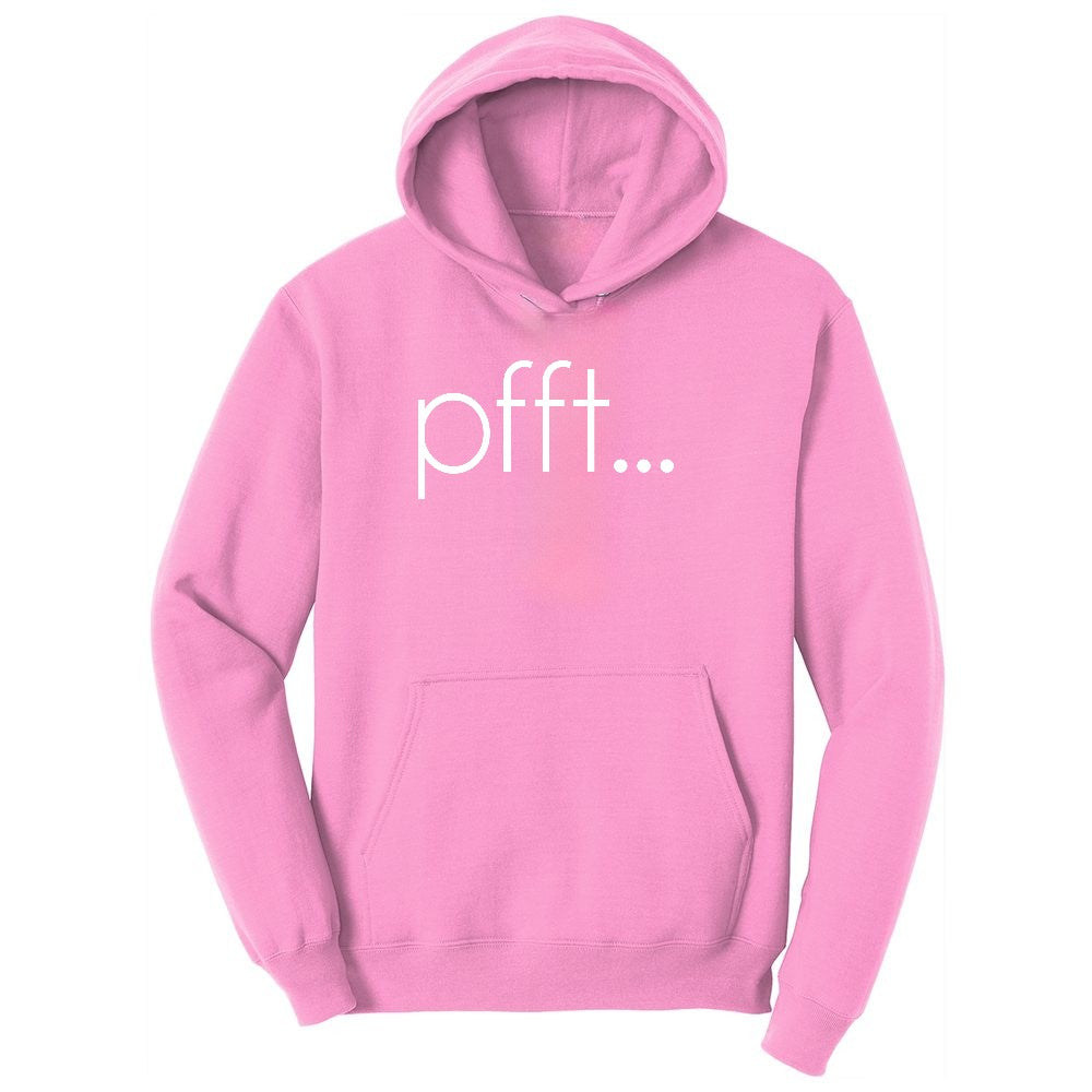 Pfft Ladies Hoodie - Candy Pink