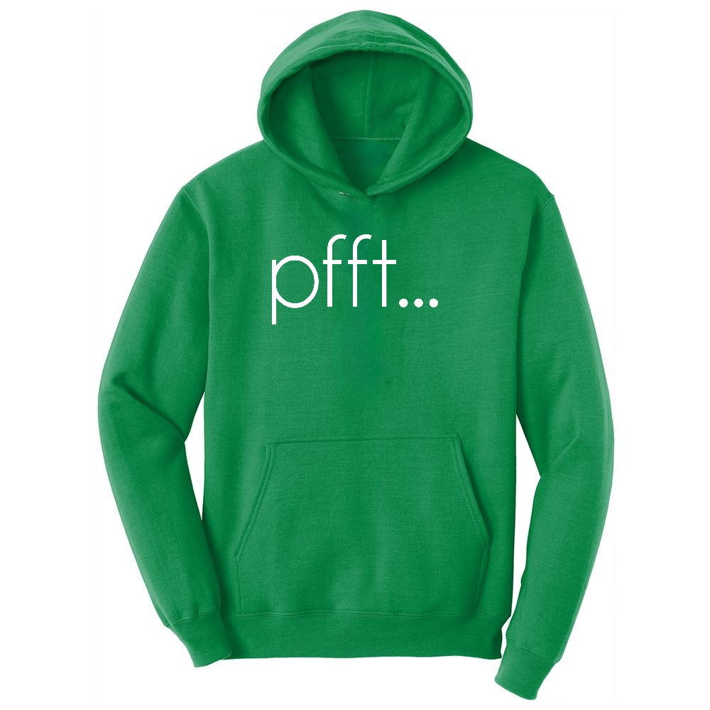 Pfft Ladies Hoodie - Kelly Green
