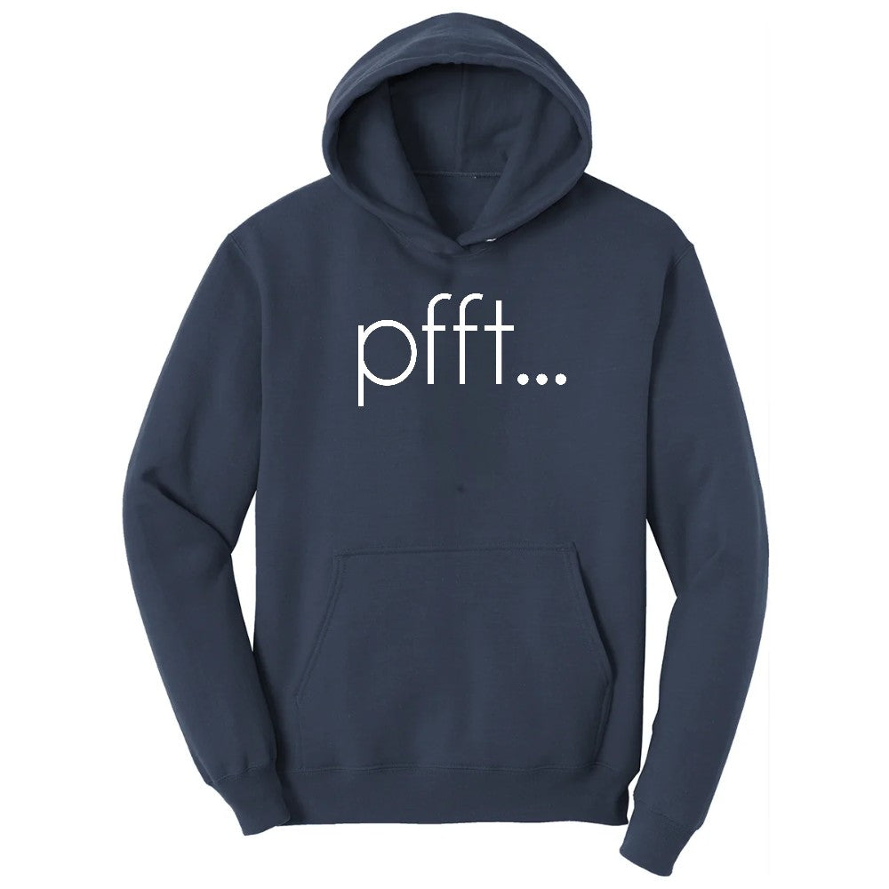 Pfft - Mens & Ladies T-Shirt Hoodie - Navy