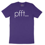 Pfft - Mens & Ladies T-Shirt Short Sleeve Tee - Team Purple