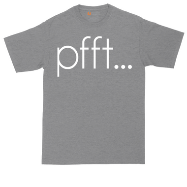 Pfft tall t-shirt for men in Heather Navy