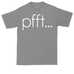Pfft tall t-shirt for men in Athletic Heather