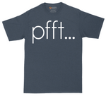 Pfft tall t-shirt for men in Heather Navy
