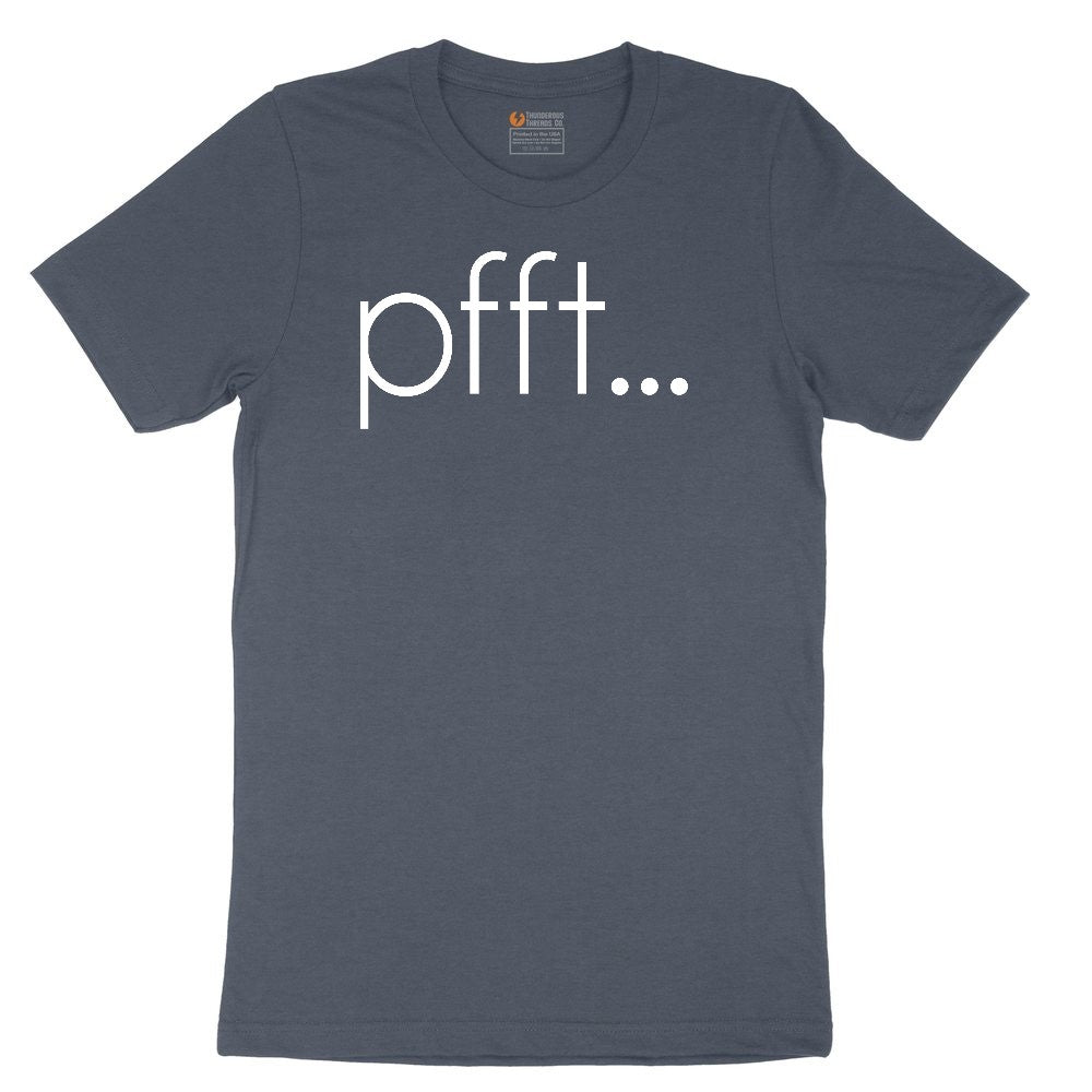 Pfft Youth Short Sleeve Tee - Heather Navy