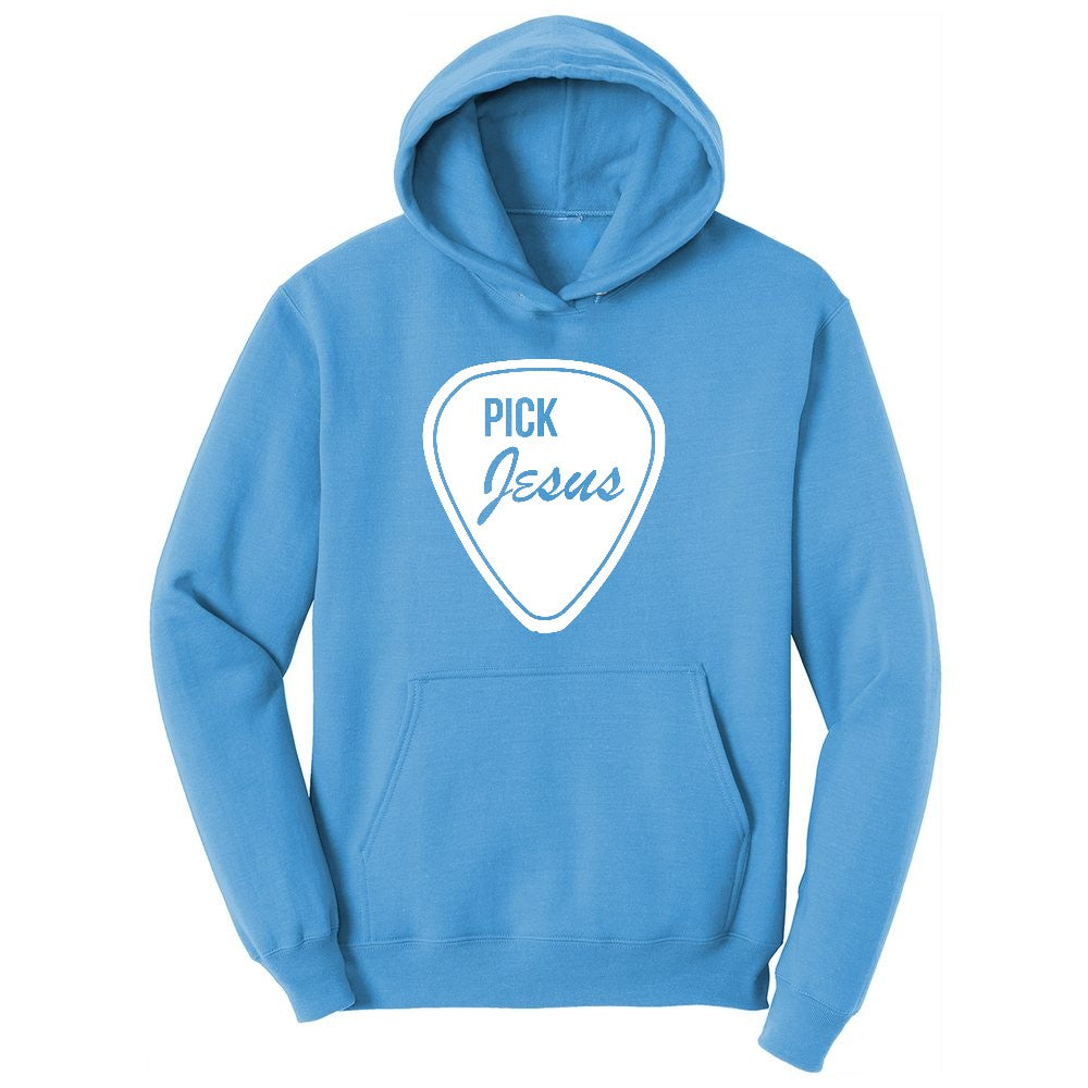 Pick Jesus Ladies Hoodie - Aquatic Blue
