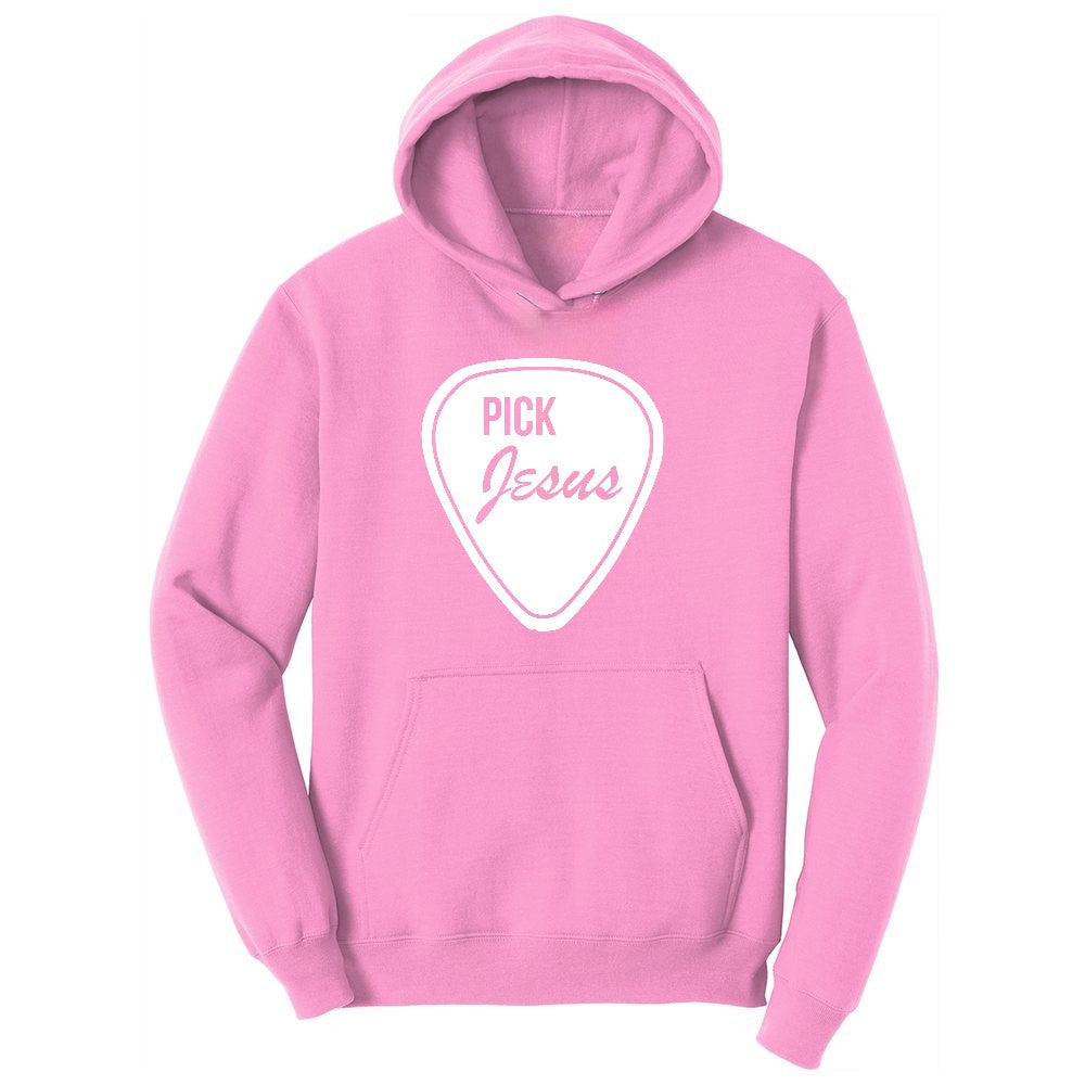 Pick Jesus Ladies Hoodie - Candy Pink
