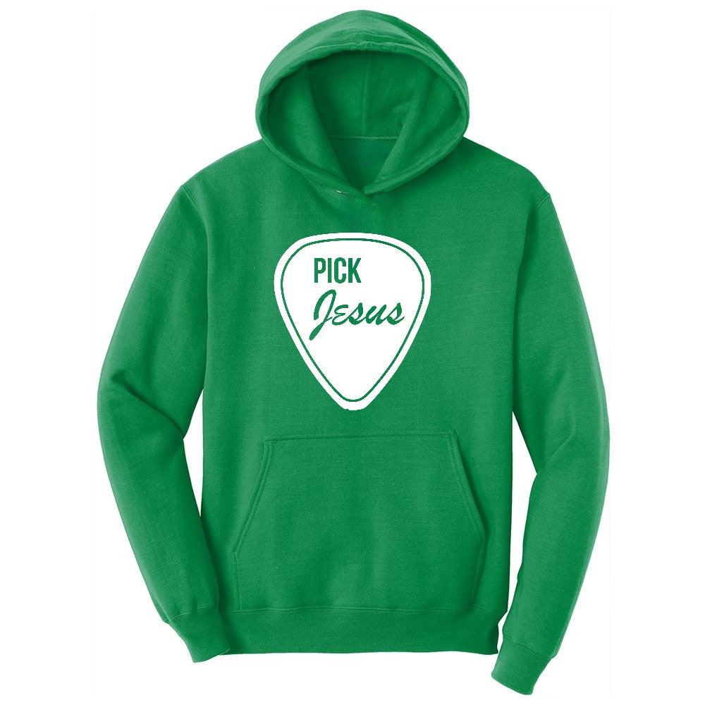 Pick Jesus Ladies Hoodie - Kelly Green