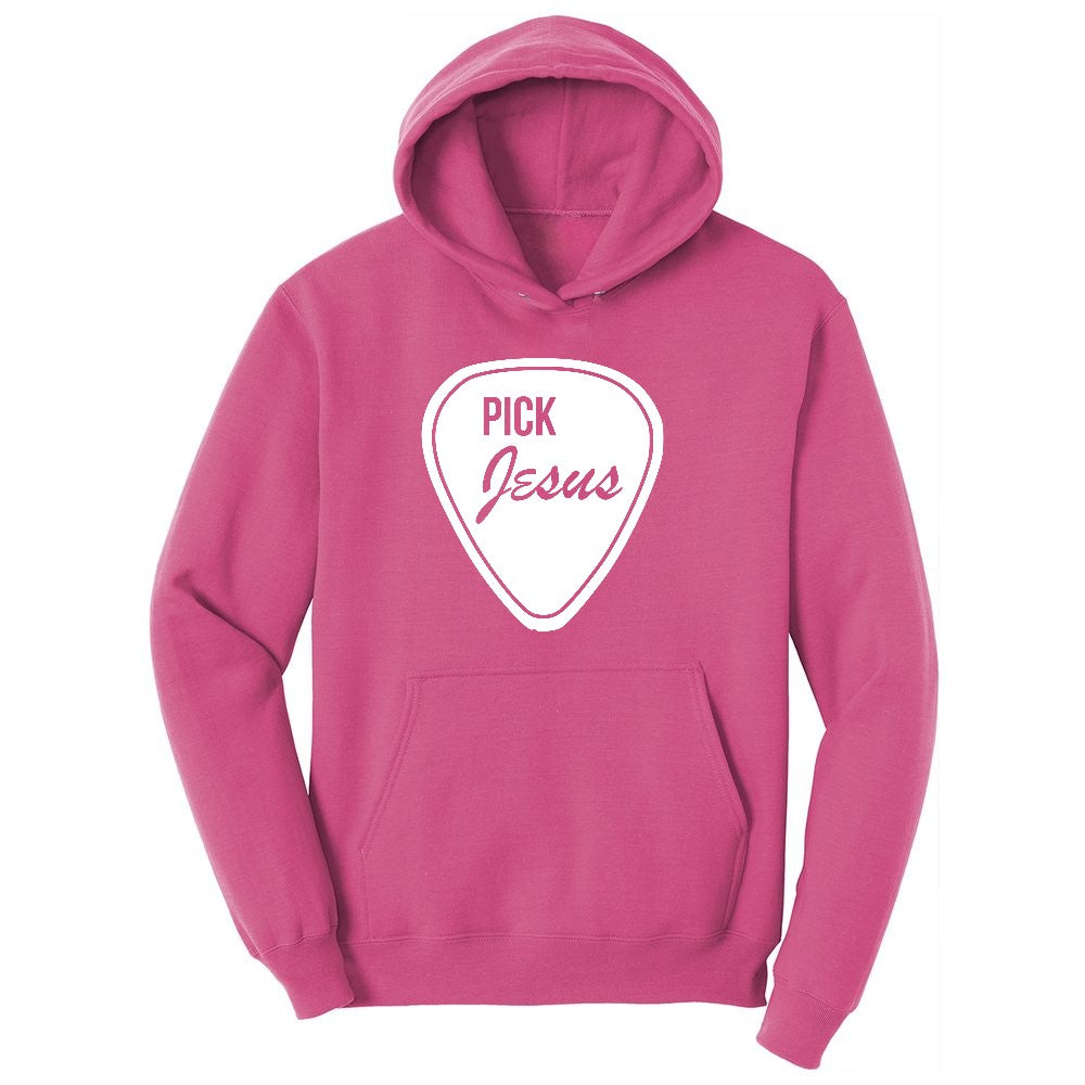Pick Jesus Ladies Hoodie - Sangria