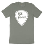Pick Jesus Ladies Short Sleeve Tee - Bamboo Blackout