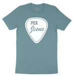 Pick Jesus Ladies Short Sleeve Tee - Surf Blackout