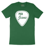Pick Jesus Short Sleeve Tee - Athletic Kelly