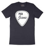 Pick Jesus Short Sleeve Tee - Deep Navy