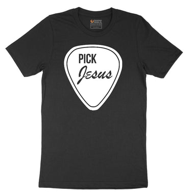 Pick Jesus Short Sleeve Tee - Jet Black