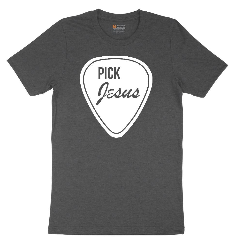 Pick Jesus Toddler Short Sleeve Tee - Dark Heather Grey
