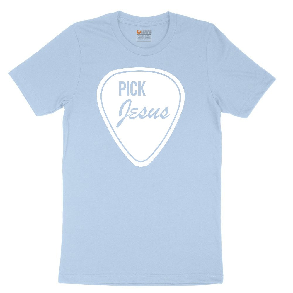 Pick Jesus Toddler Short Sleeve Tee - Light Blue