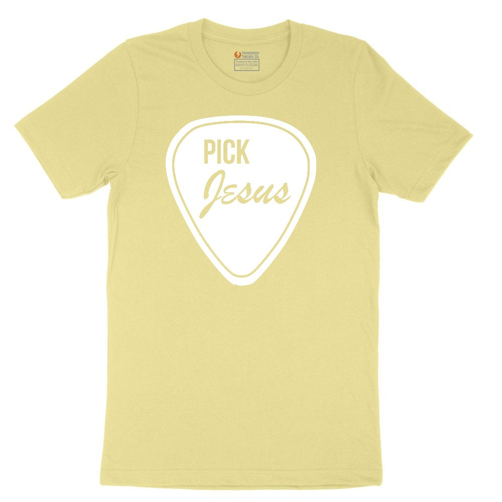 Pick Jesus Toddler Short Sleeve Tee - Yellow