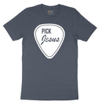 Pick Jesus Youth Short Sleeve Tee - Heather Navy