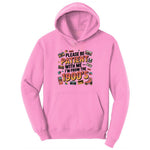 Please Be Patient with Me I'm from the 1900s Ladies Hoodie - Candy Pink