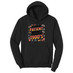 Please Be Patient with Me I'm from the 1900s Ladies Hoodie - Jet Black