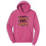 Please Be Patient with Me I'm from the 1900s Ladies Hoodie - Sangria